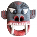 Máscaras Antiguas de origen asiático de dioses con bonitos colores
