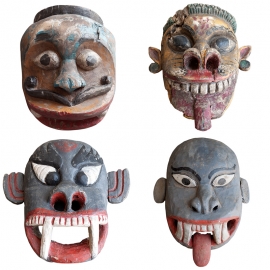 Máscaras Antiguas Decorativas B