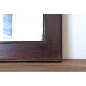 Espejo de pared con marco de madera Antiguo