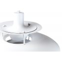 Lámpara Réplica PH50 de platos en color blanco de diseño 50cm