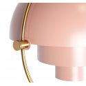 Lámpara de techo de diseño Artemide en color rosa y dorado