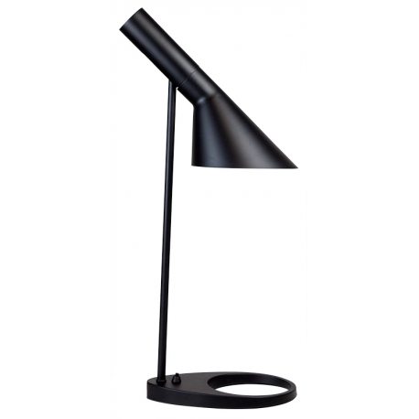 Lámpara de Mesa Diseño Jacobsen en color negro