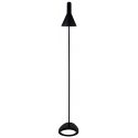 Lámpara de pie nórdica Jacobsen de diseño sencillo en color negro