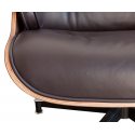 Butaca Relax con Ottoman Lounge Chair Marrón