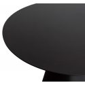Mesa Auxiliar con forma de cono color negro