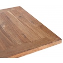Mesa de bar de madera de Teka Flora