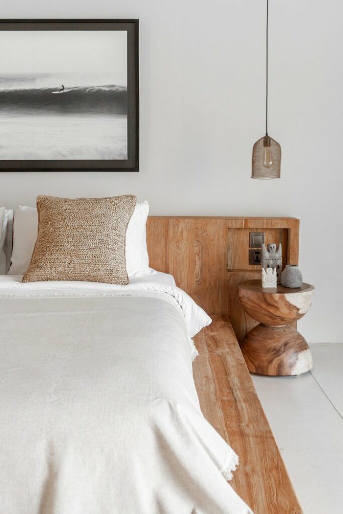 la madera es imprescindible en cualquier dormitorio de estilo rústico